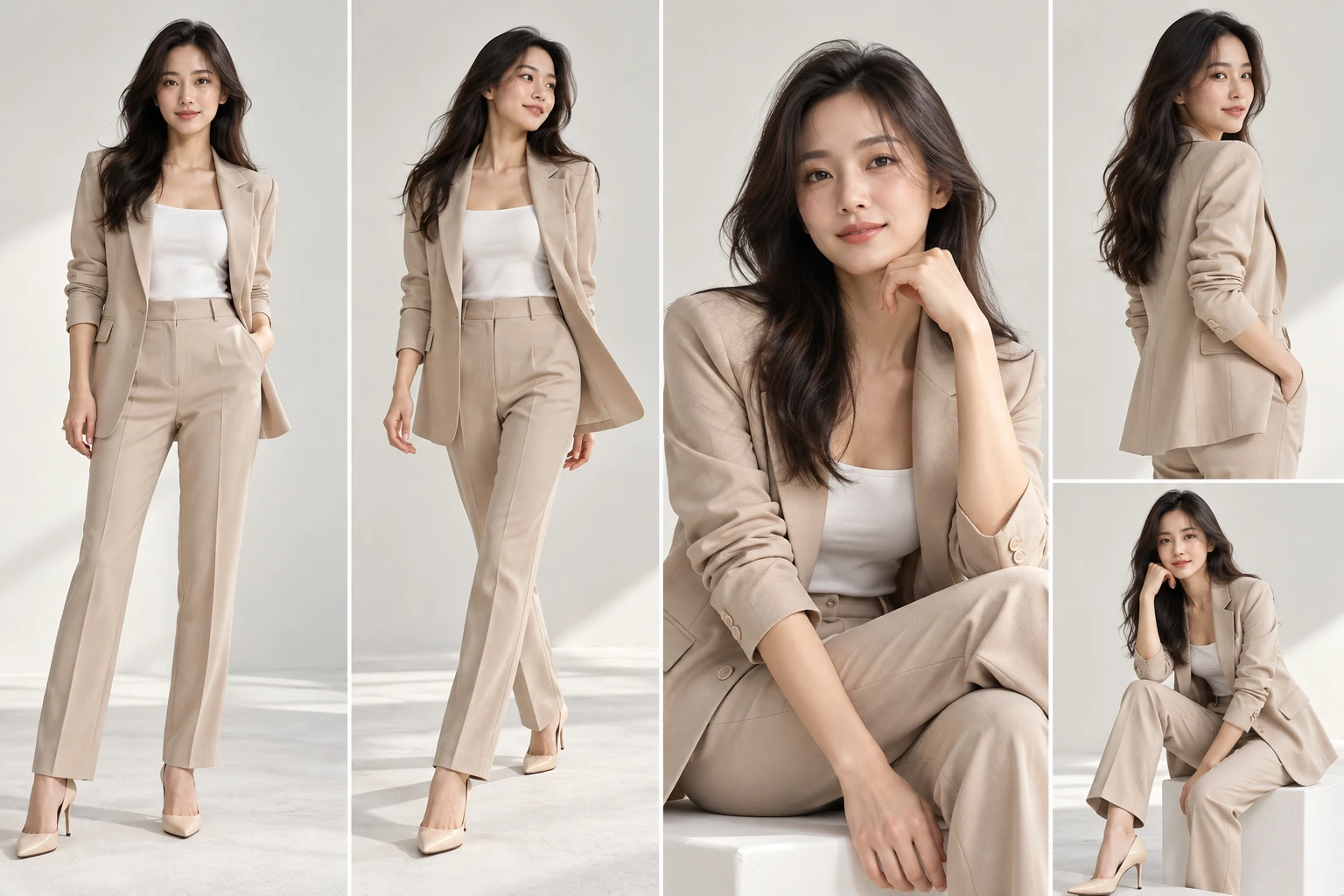 모델 컷